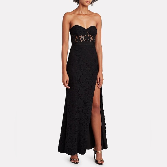 Fame and Partners Dresses & Skirts - FAME & PARTNERS Mariposa Strapless Mesh-Net Dress